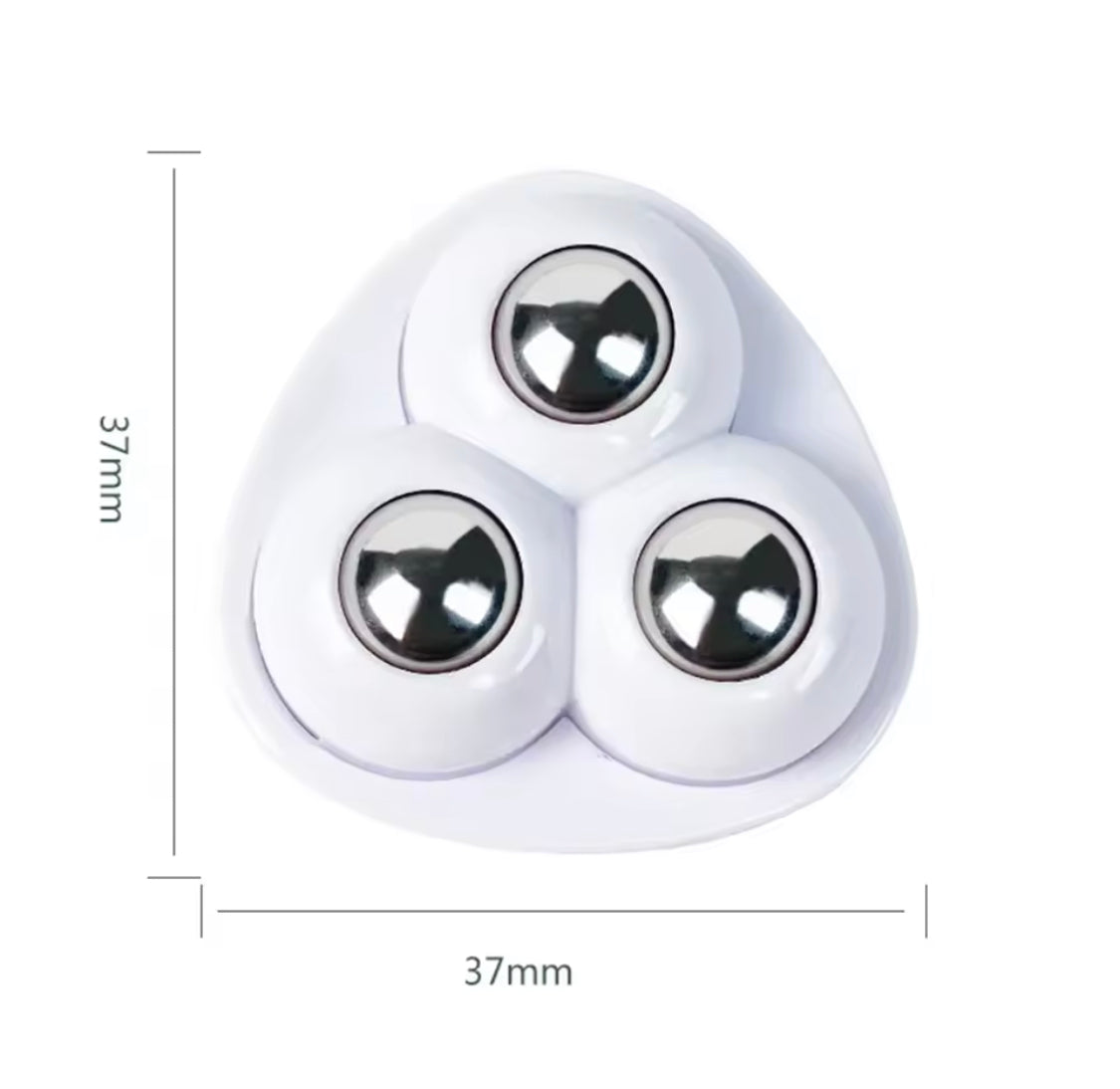 4Pcs Mini Caster Wheels, 360 Degree Free Rotation Universal Wheels, Universal Furniture Pulley, Stainless Steel Mini Swivel Wheels, Self Adhesive Caster Wheels