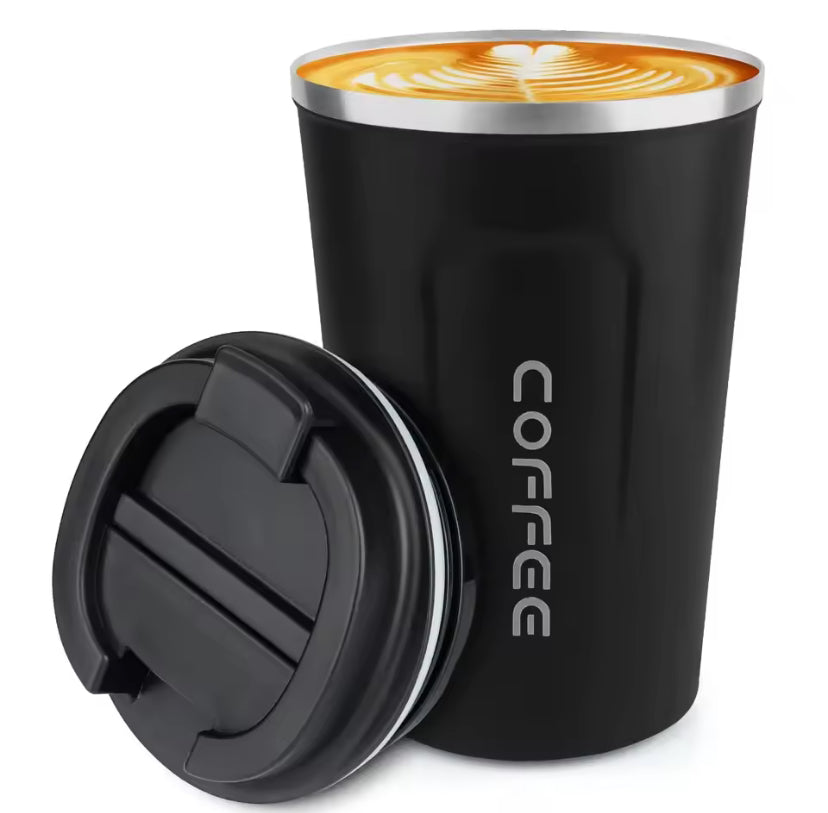 Portable Travel Coffee Mug, Smart Digital Coffee Mug, Temperature Display Coffee Mug, Portable Tumbler Thermos Cup,Car Thermos Coffee Mug Travel Mug with Leak-proof Lid for Coffee, Tea, Cold Beverage, Ice Drinks, Travel Thermal Bottle