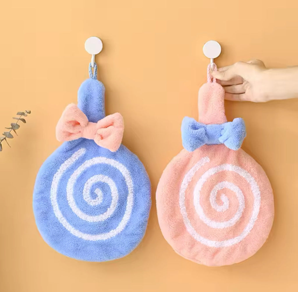 Cute Lollipop Shape Hand Towel, Multipurpose Dish Wiping Rags, Magic Cleaning Towels For Kitchen
