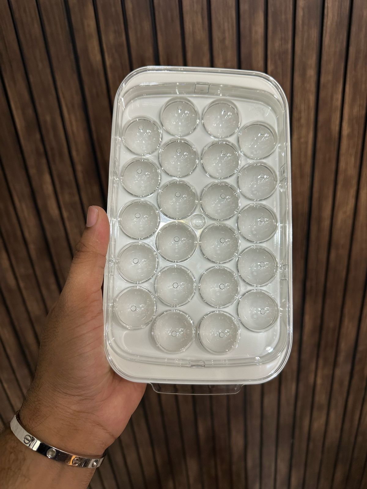 Round Ice Cube Tray, Ice Ball Tray With Lid.