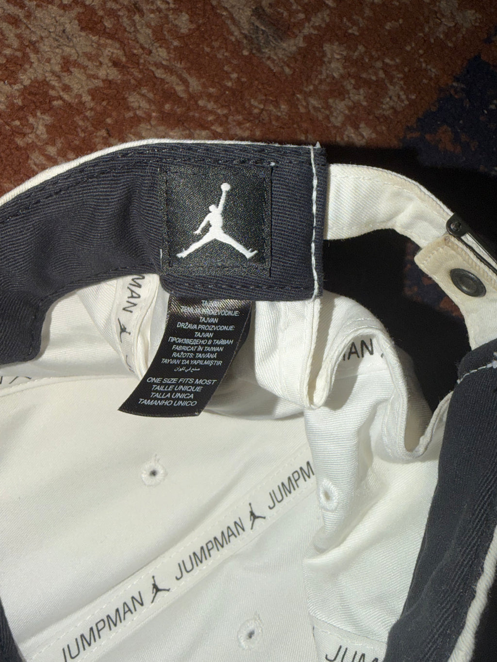 Original Jordan Basketball Cap.