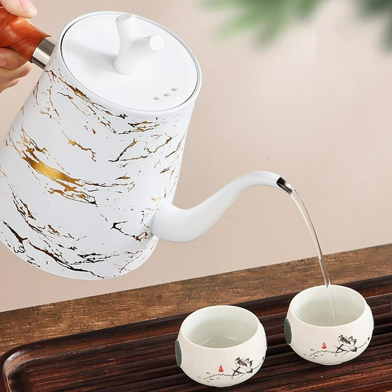 Smart Heat Induction Kettle, Electric Quick Heating Coffee Pot, Smart Hand Brewing Coffee Pot, Home Long Narrow Pour Over Coffee Kettle