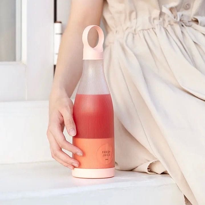 Anti Drip Blender, Mini Shake Smoothie Blender, Wireless Electric Juicer, Travel Electric Portable Mixer Bottle, Portable Smoothies Blender