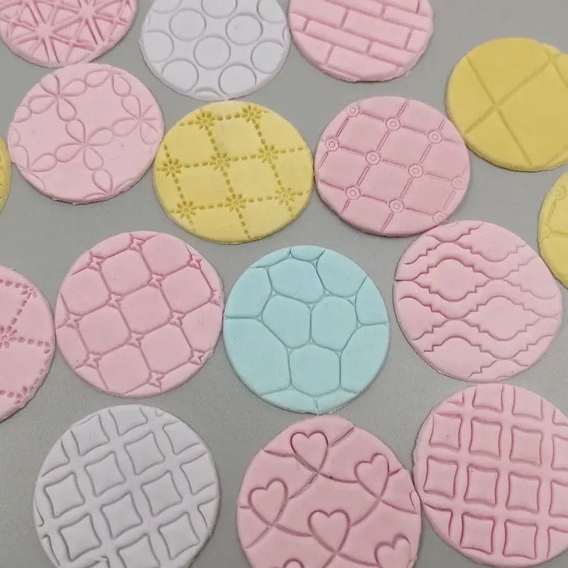 Cookie Cutters Mold, Cake Decorations Fondant Stamp, Hollow Cutout Decorating Biscuit Molds, Cake Pastry Art Embossing Biscuits Cutter Mold, Kitchen Bakeware Tool, Icing Embossing Decorating Cutter Tools