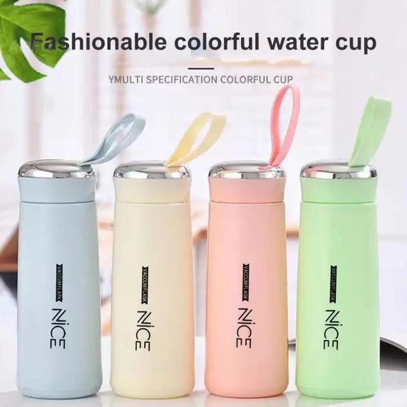 Nice Water Bottle, 400ML Glass Water Bottle.
