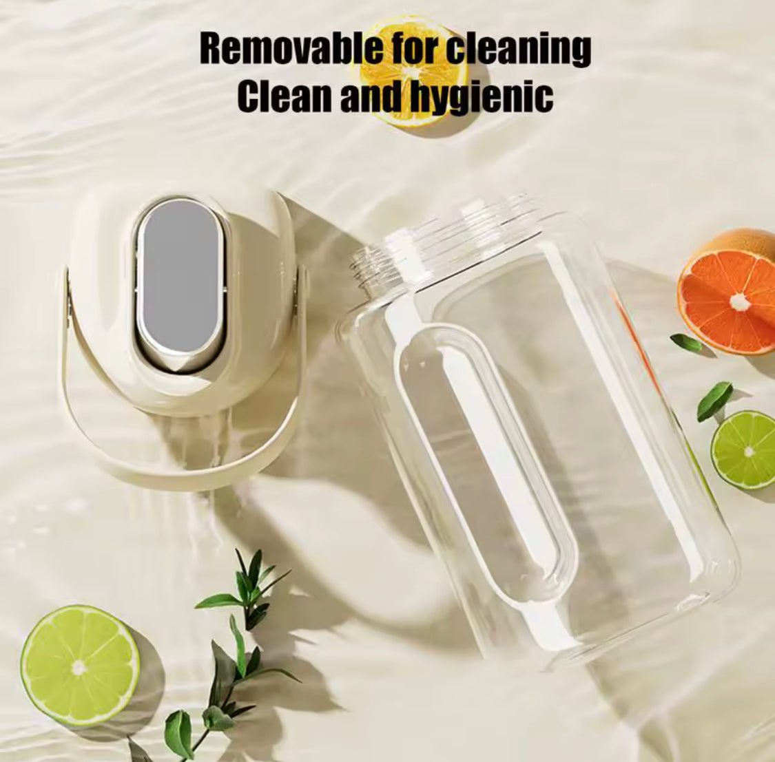 2L Refrigerator Water Bottle Kettle With Tap, Large Capacity Glass Water Bottle, Cool Water Bucket Dispenser