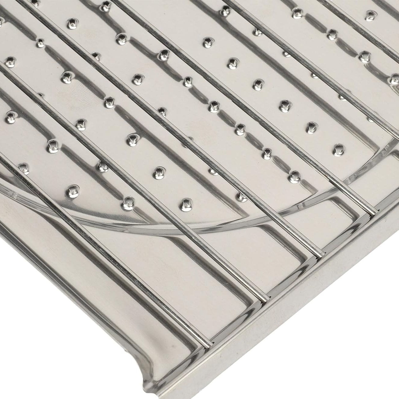 Foldable Grill Basket, Stove Top Toaster Rack, Stainless Steel Grilling Pan, Square Heat Resistant Tray, Flat Griddle Plate Tray, Camping Cookware, Kitchen Stove Top Toaster