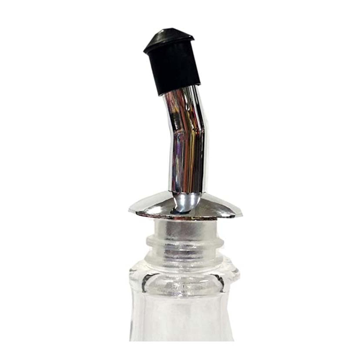 Acrylic Kitchen Oil Bottle, Oil Condiment Bottle With Metal Nozzle, Vinegar And Oil Dispenser.