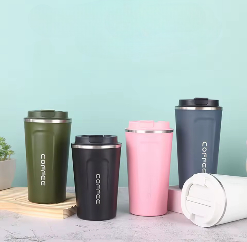Portable Travel Coffee Mug, Smart Digital Coffee Mug, Temperature Display Coffee Mug, Portable Tumbler Thermos Cup,Car Thermos Coffee Mug Travel Mug with Leak-proof Lid for Coffee, Tea, Cold Beverage, Ice Drinks, Travel Thermal Bottle