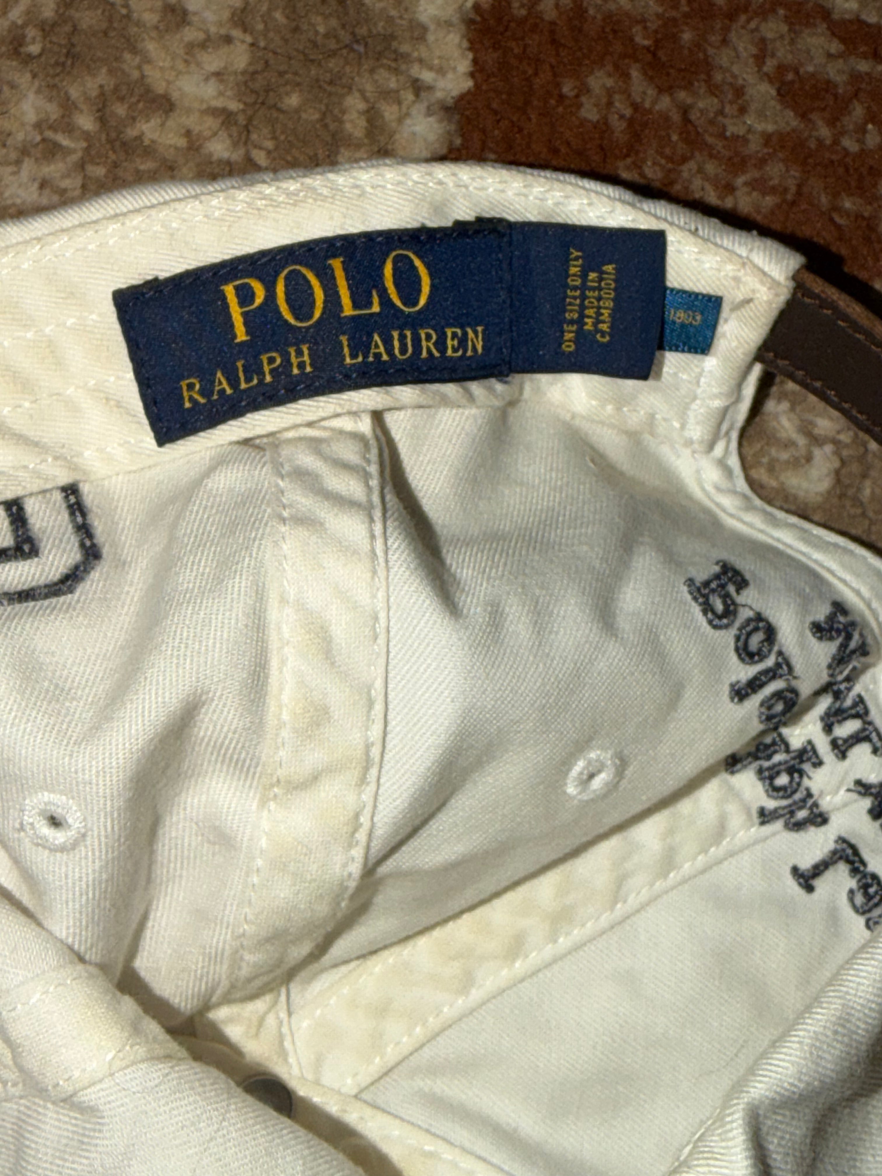 Original Polo Basketball cap.