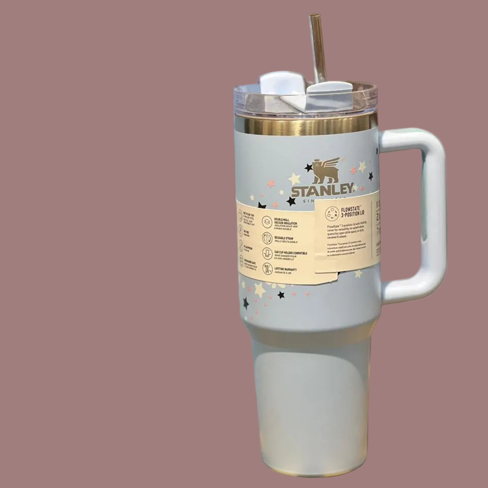 Stanley x Blue Olivia Rodrigo Quencher H2.O FlowState™ Tumbler | 40 OZ