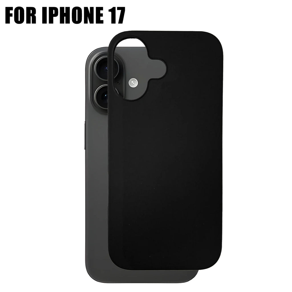 For iPhone 17 17Air 17Pro Back Matte Frosted Back Cover Soft TPU Shockproof Protective Sleeve Case For iPhone 17 Pro MAX