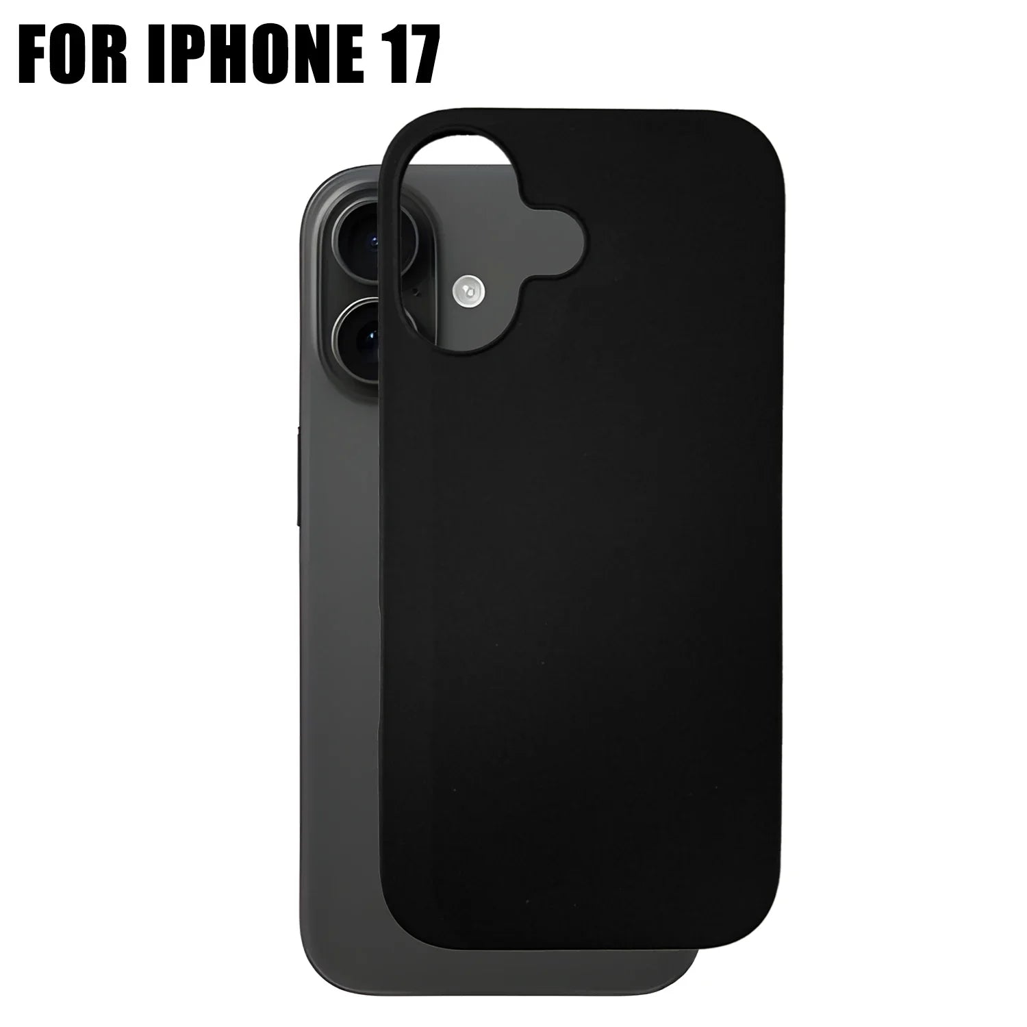 For iPhone 17 17Air 17Pro Back Matte Frosted Back Cover Soft TPU Shockproof Protective Sleeve Case For iPhone 17 Pro MAX