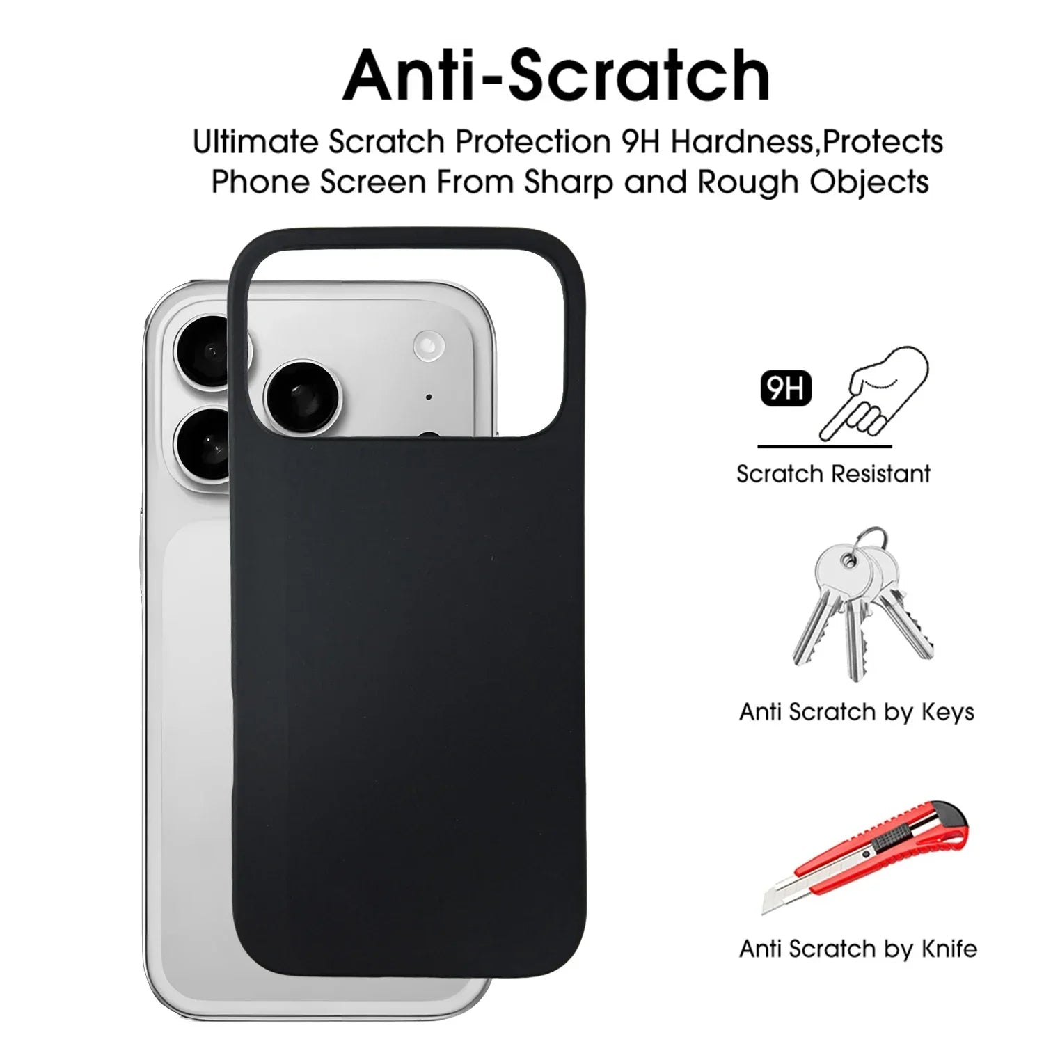 For iPhone 17 17Air 17Pro Back Matte Frosted Back Cover Soft TPU Shockproof Protective Sleeve Case For iPhone 17 Pro MAX