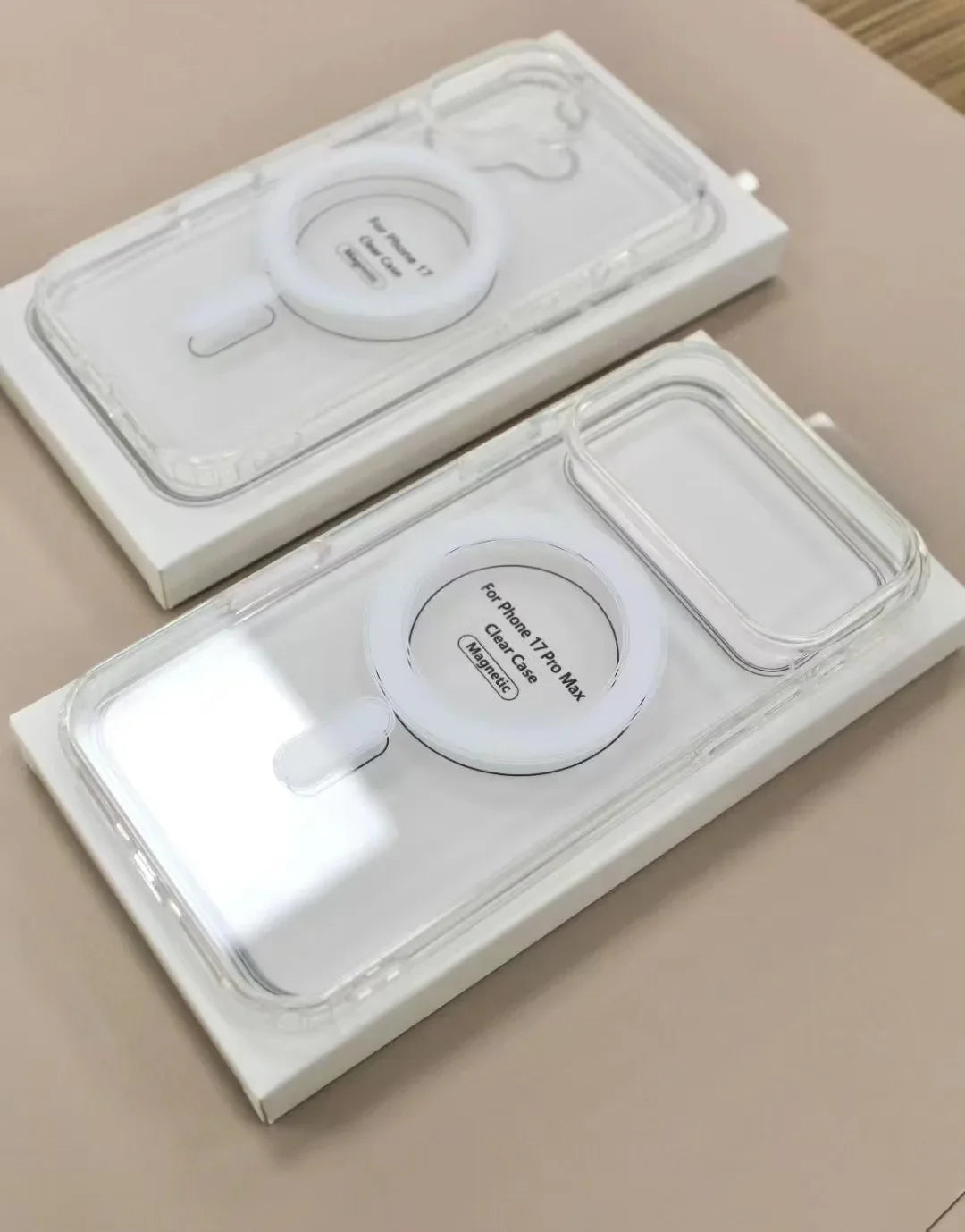 New Clear MagSafe Case for iPhone 17 17 Air 17Pro 17 Pro Max Shockproof Wireless Charging Cover with Magnetic Feature