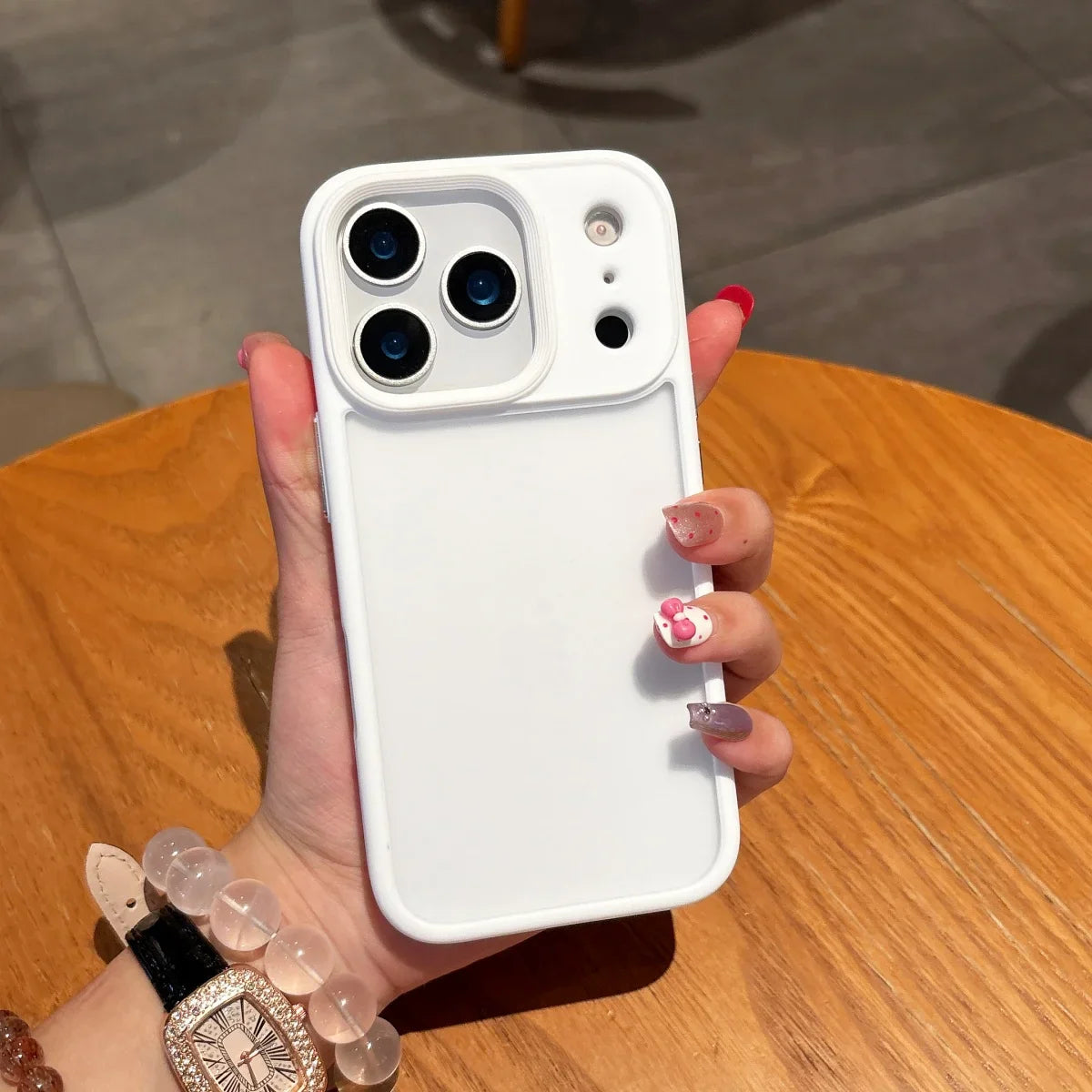 Luxury Matte Clear Armor Shockproof Case For iPhone frosted Bumper Hard PC Cover