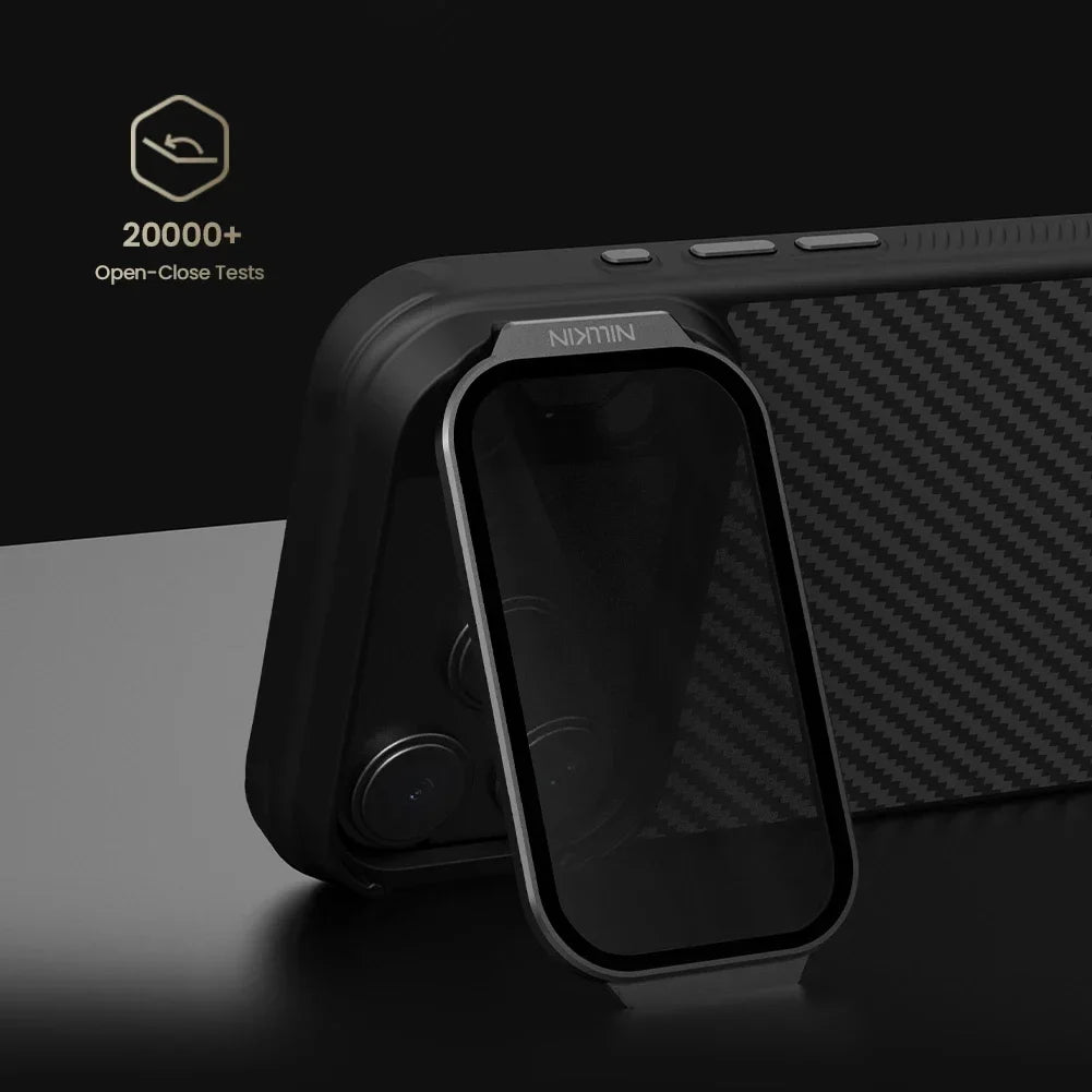 Nillkin For iPhone 17 Pro Max case Magnetic CarboProp Adapt Lens High quality Camera Back Cover Protection For iPhone 17 Pro