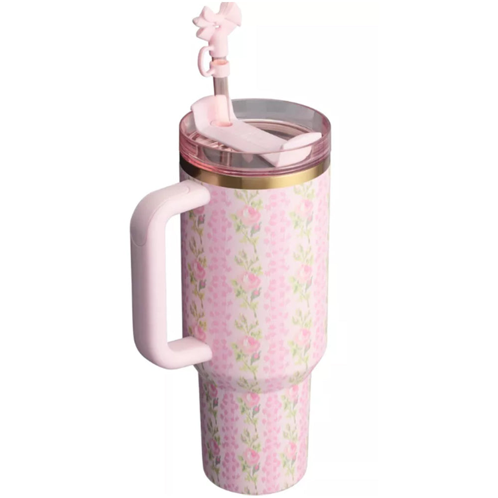 The Stanley x LoveShackFancy Quencher | 40 OZ | Blooming Heirloom  | Original Packaging