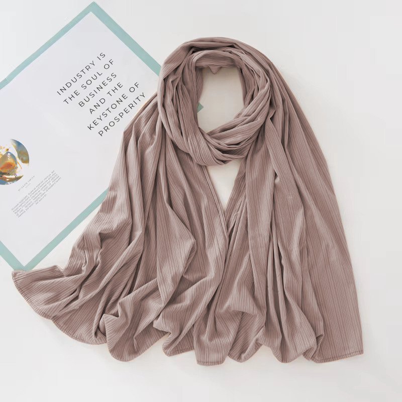 Ribbed Jersey - Brown