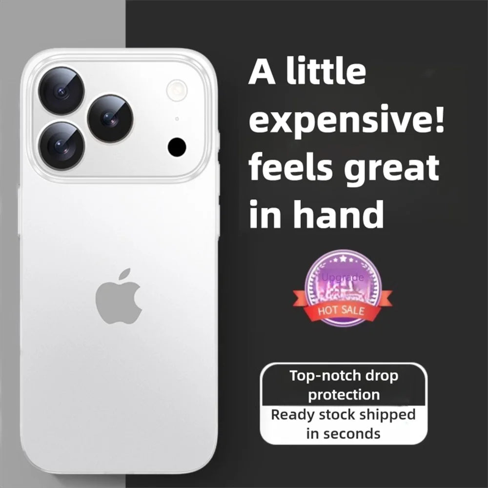 DIVI Matte Case For iPhone 17 Pro Max Hard PC Case For iPhone 17 Air Anti-drop Ultra Thin Cover Anti-fingerprint For iPhone 17