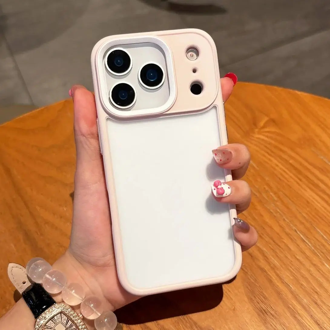 Luxury Matte Clear Armor Shockproof Case For iPhone frosted Bumper Hard PC Cover