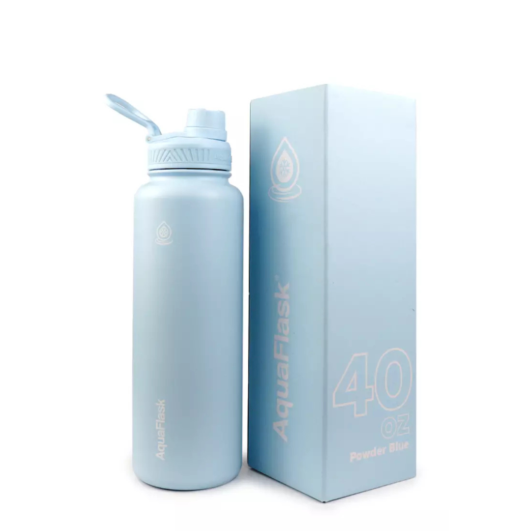 AquaFlask Bottle (40oz) - Powder Blue