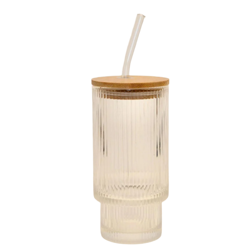 Pack of 4 Spill Proof Glass Coffee Tumbler Mug