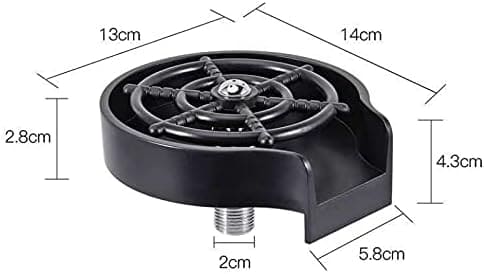 Automatic Cup Washer, Faucet Glass Cleaner For Kitchen Sink.