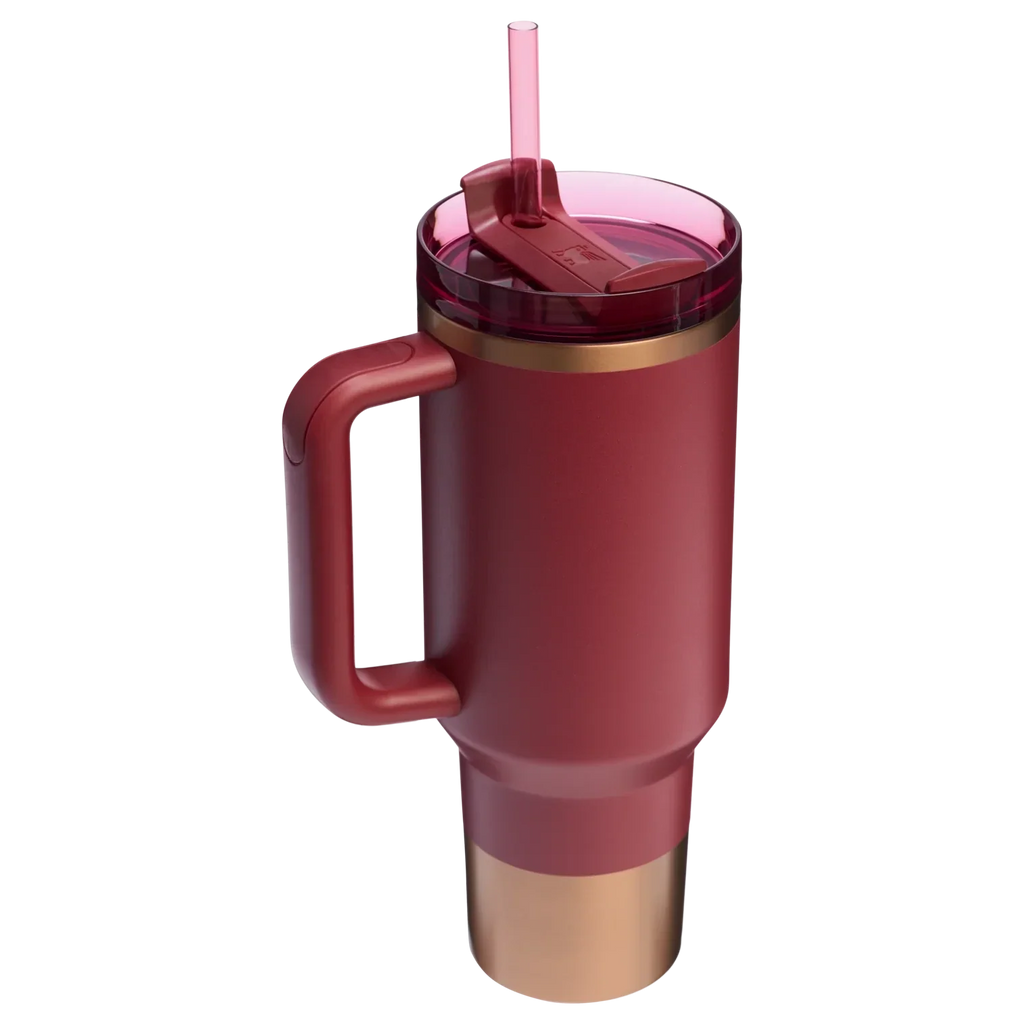 The Quencher H2.0 Flowstate™ Tumbler | 40 OZ - Gilded Pomegranate