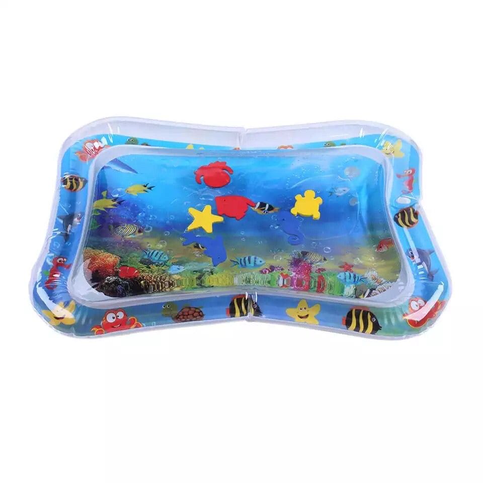 Baby Water Play Mat, Thicken PVC Playmat For Toddler, Play Center Water Mat for Babies, Tummy Time Water Play Mat, Newest Inflatable Infant Activity Play Mat