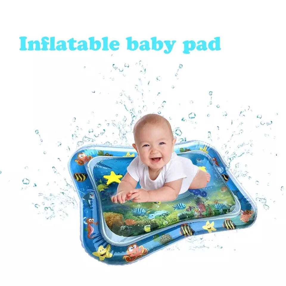 Baby Water Play Mat, Thicken PVC Playmat For Toddler, Play Center Water Mat for Babies, Tummy Time Water Play Mat, Newest Inflatable Infant Activity Play Mat