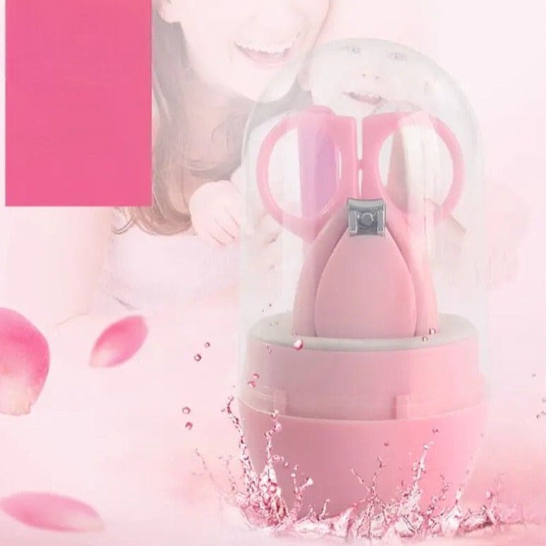 Capsule Baby Manicure Kit, Newborn Baby Nail Scissor, Baby Nail Care Tool Set, Portable Nail Clipper Trimmer With Box, Baby Mini Gromming Kit, Newborn Nail Shell Shear Manicure Kit, Baby Boy Girl Hand Foot Nail Filer Kit