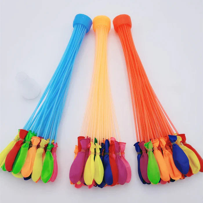 Magic Water Filling Balloon, 111 Pcs Water Balloons Bomb, Children Water War Game Kit, Latex Water Balloon Outdoor Toy, Water Balloon For Summer Toy, Rapid Filling Water Balloon