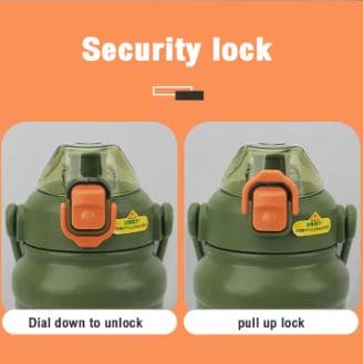 Monogrammed Insulated Bottle, Camping Travel Bottle, Stainless Steel Vacuum Bottle, Travel Outdoor Portable Drink Thermos, Double Walled Thermos for Gym, Travel, Sports