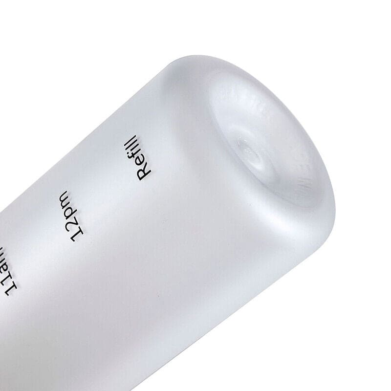 1L Time Marker Water Bottle, Motivational Water Bottle With Time Markings, Sports Water Bottle for Outdoor Activities