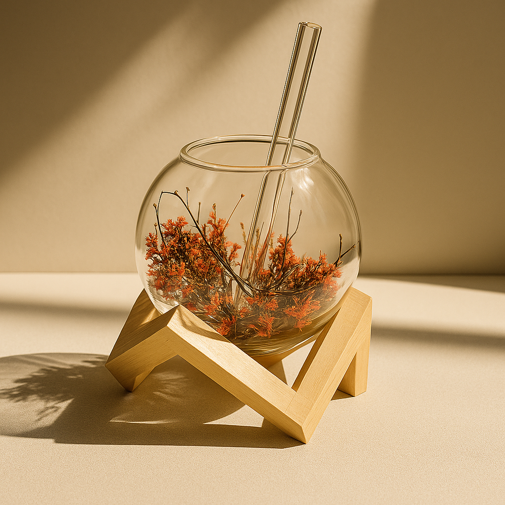 Double-Walled Lunar Glass Cup – 250ml