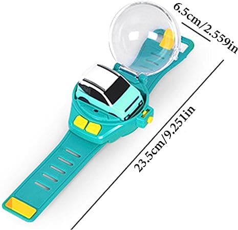 Mini Remote Control Watch Car, Silicon Strap Wrist Car Watch, Cute Wrist Racing Car Watch, Alloy RC Watch Car, Rechargeable RC Watch Car, Hand Controlled RC Car, Car Racing Toy For Kids