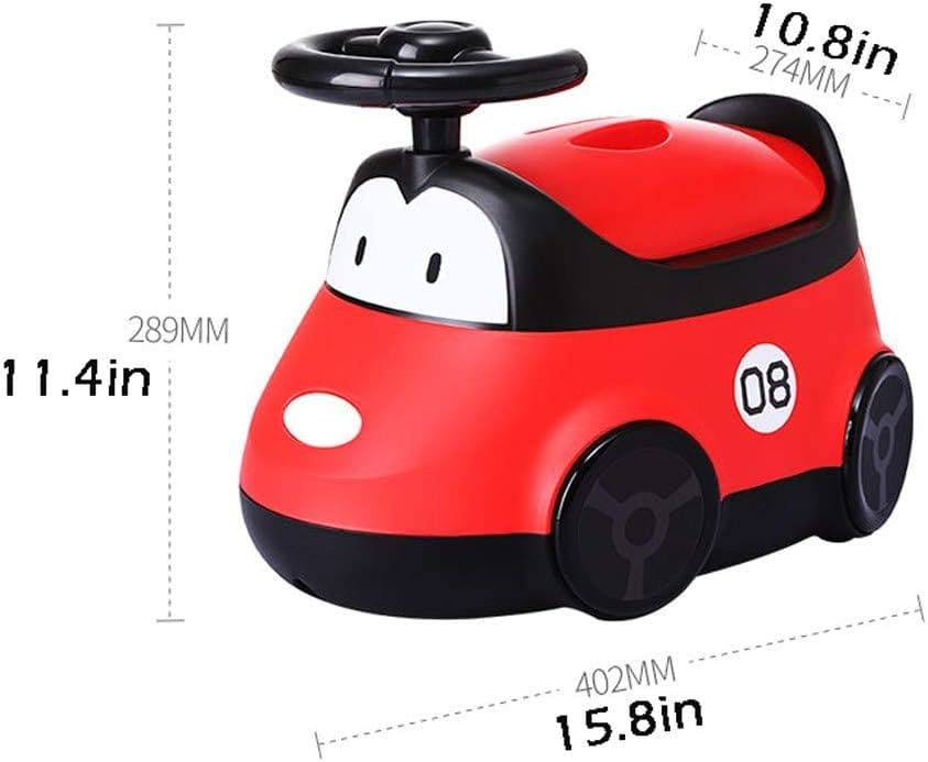 Baby Toilet Car Seat, Toddle Potty Training Car, Children Travel Toilet Car, Baby Potty Trainer and Playing Car Seat, Decorative Design Kids Baby Pot