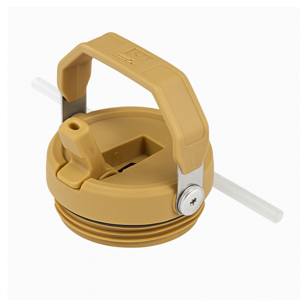 The IceFlow™ Flip Straw Tumbler | 30 OZ - Cream Mesh