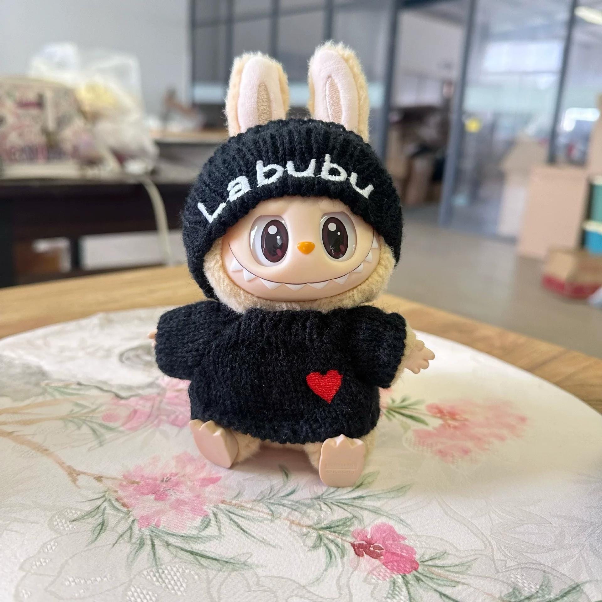 Labubu Clothes &amp; Accessories – Handmade Labubu Outfit, Scrubs Set, Décor Outfit, Gift Set for Popmart Labubu Doll Accessories