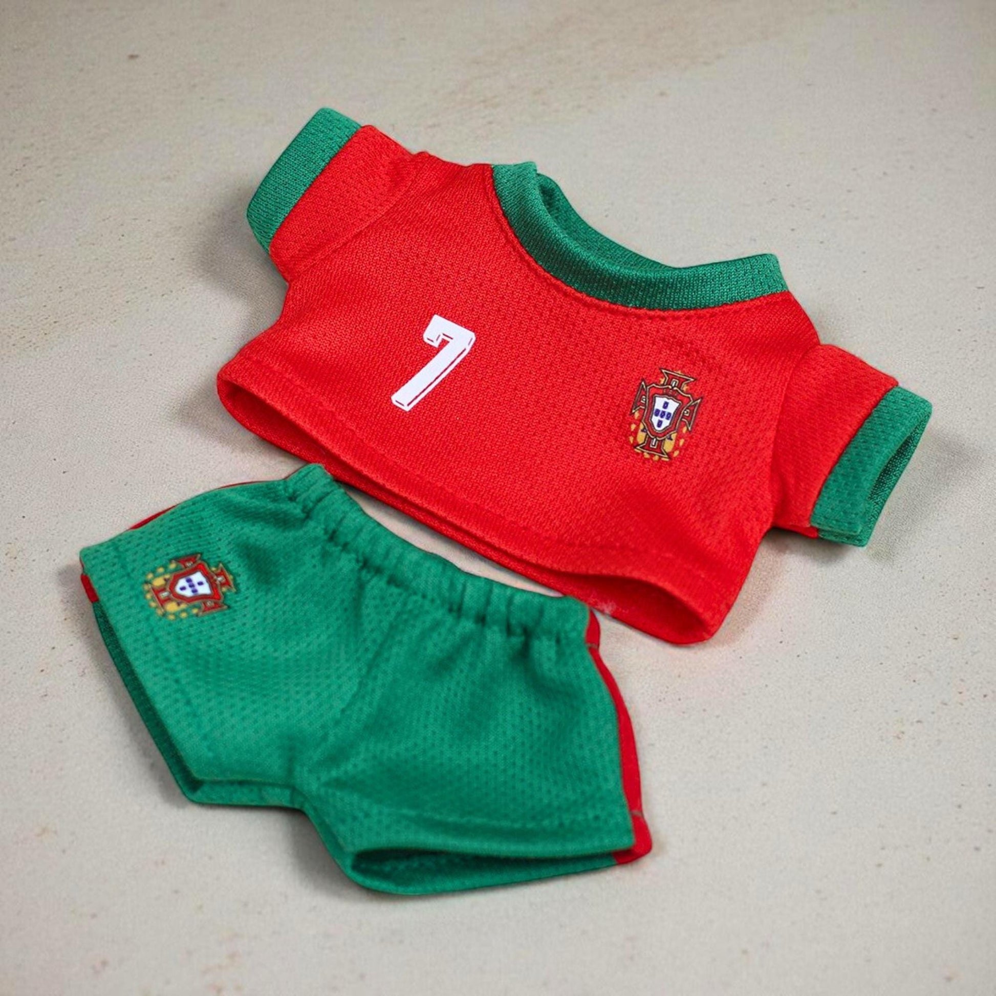 Football Labuubu Outfit Handmade Doll Clothes &amp; Accessories | 17cm Popmart Labubu Player Kit
