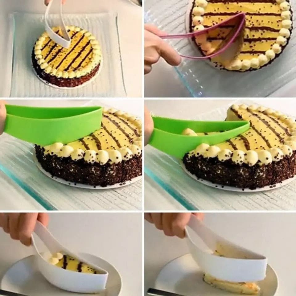 Cake Piece Slicer, Leaf Shaped Cake Cutter, Bread Pizza Dessert Divider Cake Tools, Dessert Slicer, Useful Bakeware Baking Tools Cake Knife