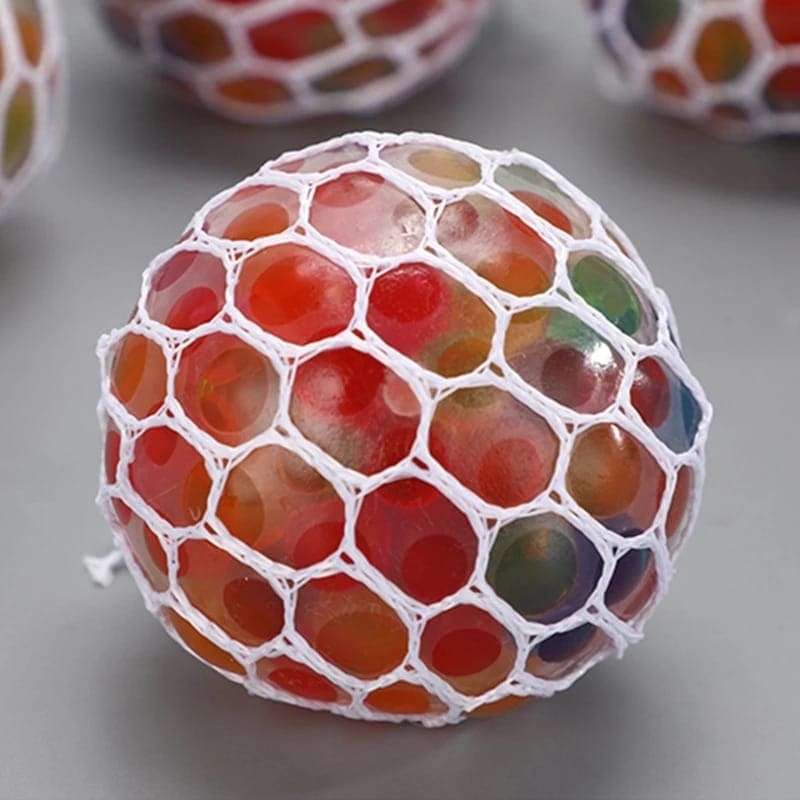 Grape Style Soft Squishy Stress Decompression Squeeze Balls, Anti-Stress Squeeze Grape Balls, Anxiety Relief Squeezing Squishy Balls for Kids, Sensory Fidget Toy