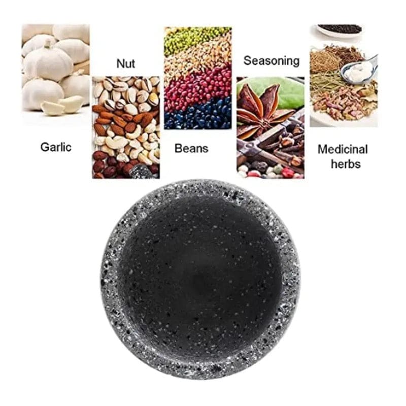 Spice Crusher Bowl, Garlic Herb Spice Mixing Grinding Bowl, Kitchen Imam Dasta Set, Household Grinder Garlic Masher Bowl, Multifunctional Garlic Herb Spice Pill Cup Grinder, DIY Sauce Making Mills, Marble Pattern Pestle Grinding Tool For Kitchen
