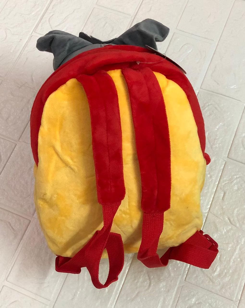 3D Fluffy Stuff Bag Pack With Front Toy, Children Student School Bags, Casual Backpack For Teenagers Kids Boys