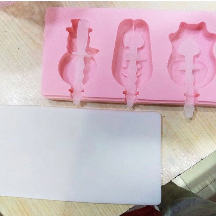 Silicone Popsicle Molds, Set Of 3 Cartoon Ice Pop Maker, Ice Cream Mold