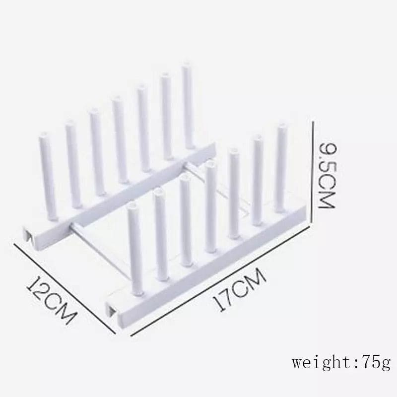 Kitchen Organizer Pot Lid Holder, Kitchen Dish Rack, Pan Cover Holder, Storage Rack for plates and glasses
