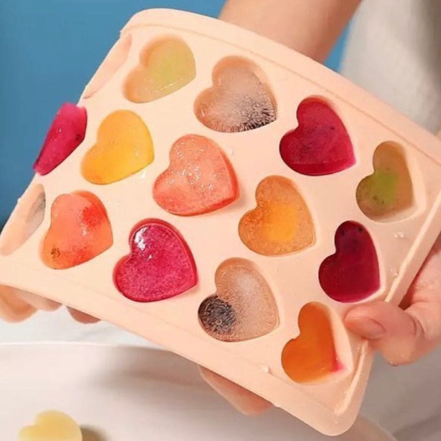 10 Grid Silicone Ice Cube Tray, Easy Release Mini Ice Cube Tray, Creative Cute Small Ice Cube Mold