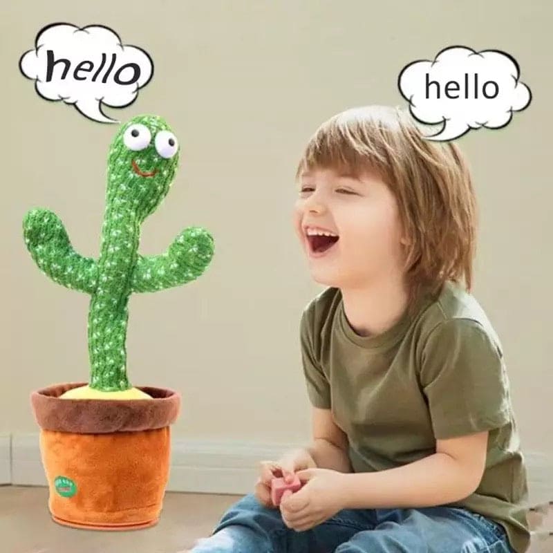 Lovely Talking Toy Dancing Cactus, Cactus Plush Toy.