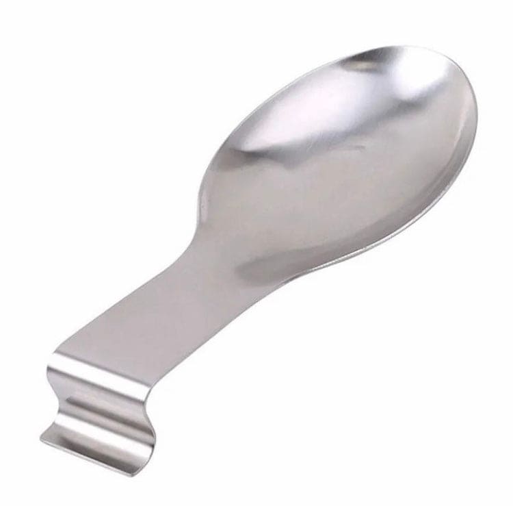 Fish Shape Stainless Steel Spoon Rest Food Clip, Hot Pot Spoon Tray, Hotel Restaurant Kitchen Utensil Holder Shelf Tray